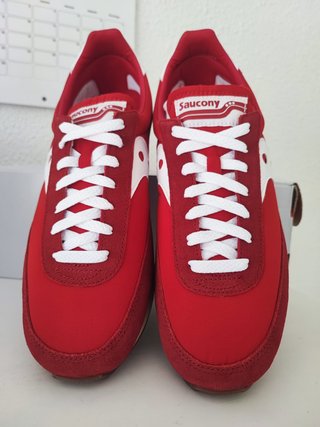 Saucony Originals Trainer 80 Rojo/Blanco EU 44.5