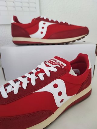 Saucony Originals Trainer 80 Rojo/Blanco EU 44.5