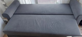 Sofá Cama Gris 3 Plazas