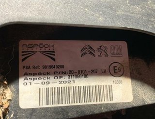 Opel 9819649280 piloto trasero combo e cargo 56805
