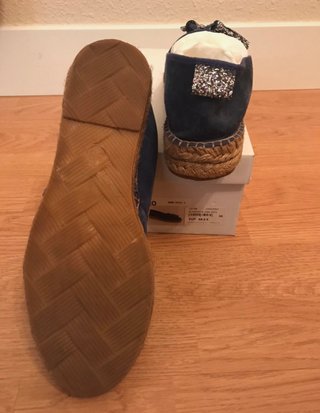 Alpargatas Vaquero Cuero Talla 38