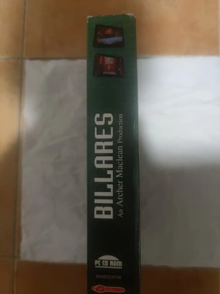 Juego de PC Billares de Archer Maclean caja grande