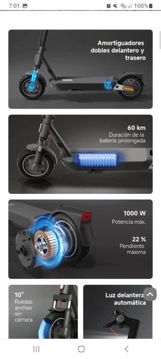 Patinete Xiaomi 5 Pro Nuevo Sin Abrir
