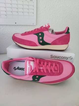 Saucony Originals Trainer 80 Rosa/Verde