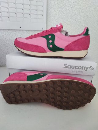 Saucony Originals Trainer 80 Rosa/Verde