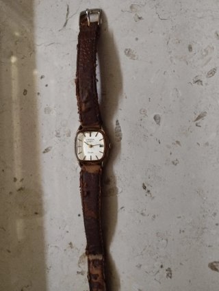 Orologio Citizen Seven Quarzo Marrone/Oro