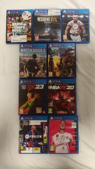 Lote Videojuegos PS4 (PlayStation 4)