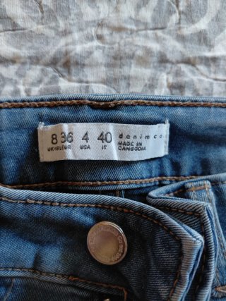 Shorts vaqueros mujer talla L/40