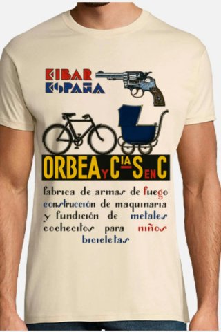 Camiseta Orbea Beige
