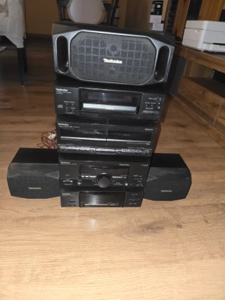 Equipo de Sonido Technics Negro