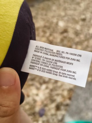 Peluche Snackles Abeja ZURU con Haribo Peaches
