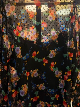 Vestido corto flores Louche London nuevo