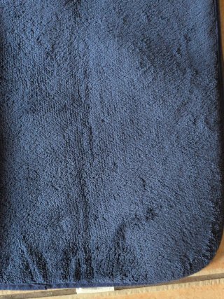 Alfombra de baño azul