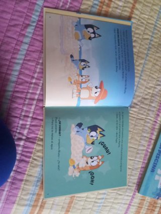 Bluey. Un cuento - La playa