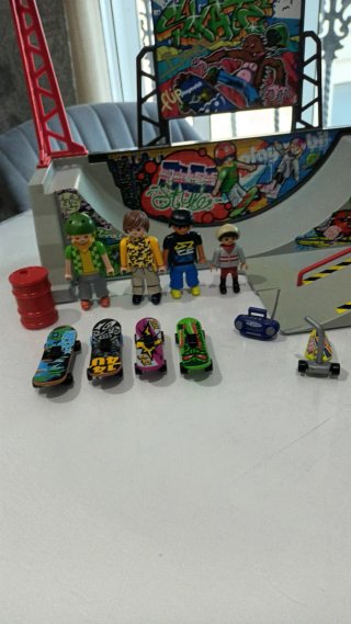 Pista Skate Park Playmobil
