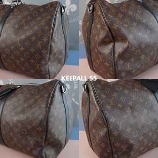 Louis Vuitton Keepall Macassar Bandoulière 55