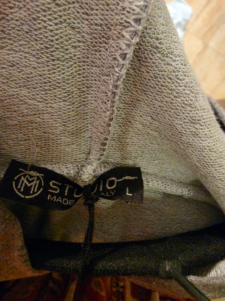 Sudadera MM Studio con capucha Made in Italy