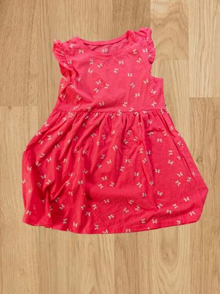 Lotto 3 abiti estivi H&M bambina 4-6 anni