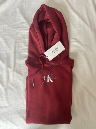 Sudadera Calvin Klein Jeans Roja Talla M