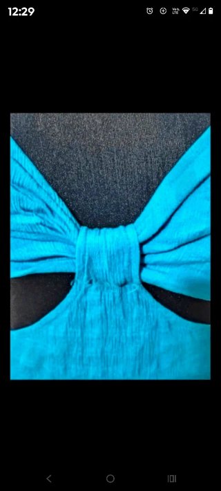 Vestito blu taglia S