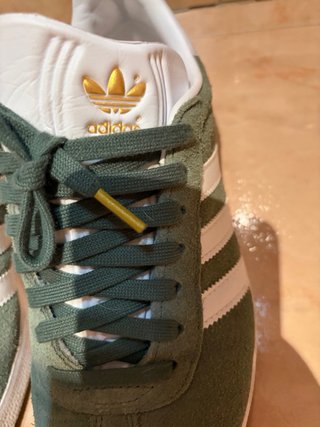 Adidas Gazelle Verde/Blanco Talla 42