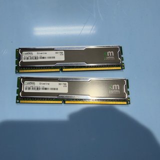 2x Mushkin Silverline 2GB DDR3 1333MHz RAM