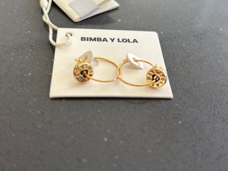 Pendientes BIMBA Y LOLA dorados