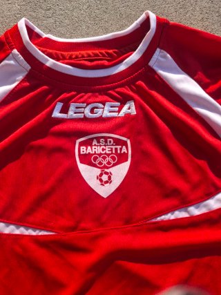 Maglia calcio Legea rossa taglia S