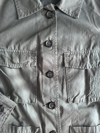 Chaqueta militar Zara bordada