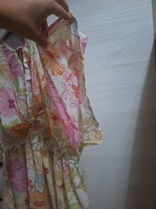 Vestido floral corto