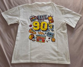 Camiseta Blanca Love 90