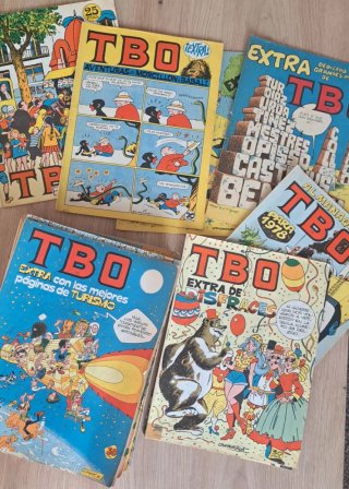 Coleccion de 35 TBO EXTRAS
