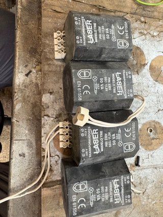 4 Transformadores LASER 230V a 11.5V 50VA