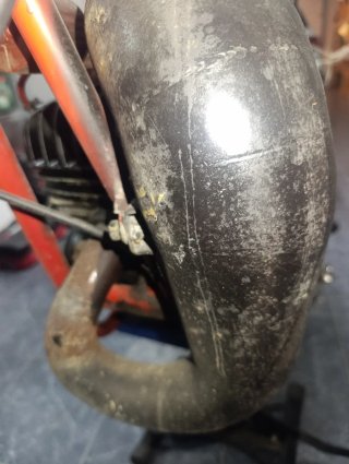Tubo de escape montesa enduro 125 h6