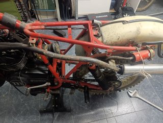Tubo de escape montesa enduro 125 h6