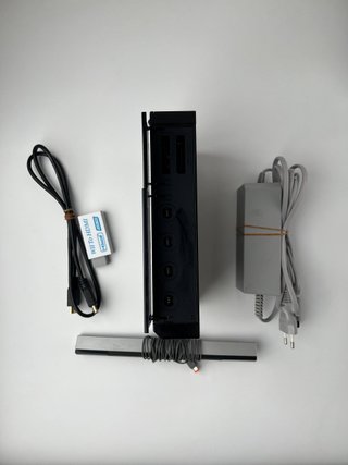 Console Nintendo Wii Nera + Adattatore HDMI