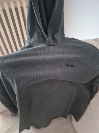 Sudadera BOSS azul petróleo Talla M