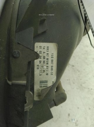 Faro derecho opel astra g fastback (t98) 22765628
