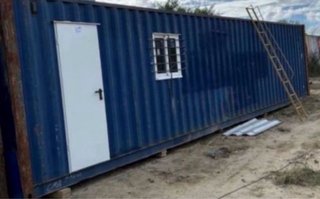 CONTENEDOR/ CASETA DE OBRA SE ESCUCHA OFERTAS 12m