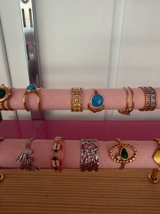 Expositor de anillos con 12 anillos