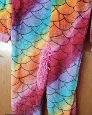 Pijama Entero Unicornio Arcoíris Talla S