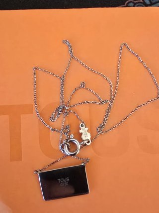 Collar Tous Oro Blanco y Diamantes