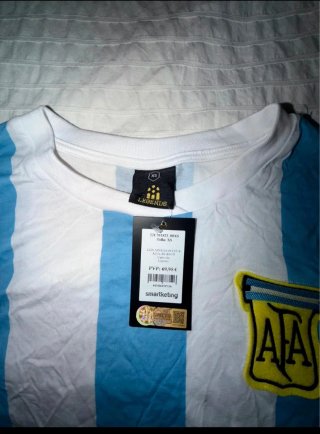 Camiseta Argentina Manga Larga Vintage