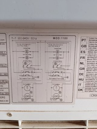 Nevera expositora refrigerada y arcón congelador