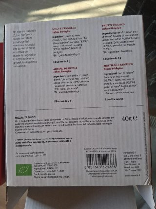 Porta tisane Neavita Cozy Tisane Collection