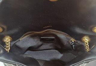 Bolso YSL Loulou Puffer Mediano Negro