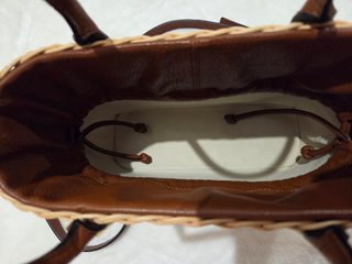 Valentino Garavani Borsa Wicker VLogo Signature