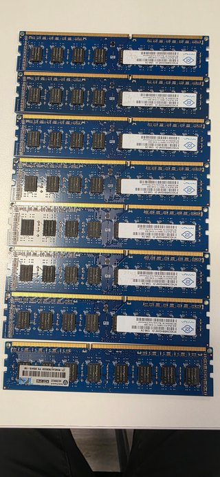 Memoria RAM 4 GB  DDR3 Varias Unidades