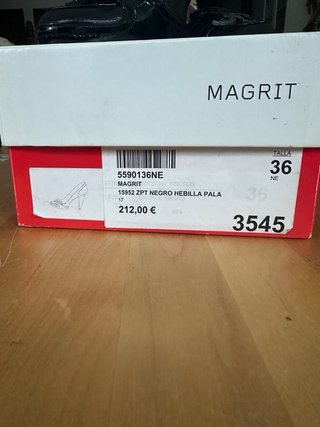 Zapatos Magrit Negros Talla 36