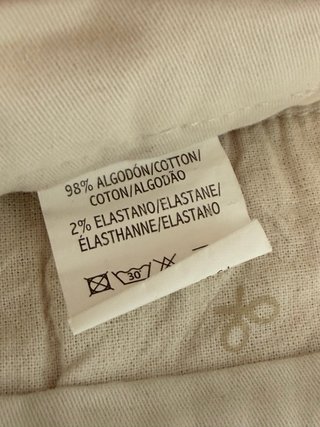 Pantalón Chino Beige Silbon Talla 42
